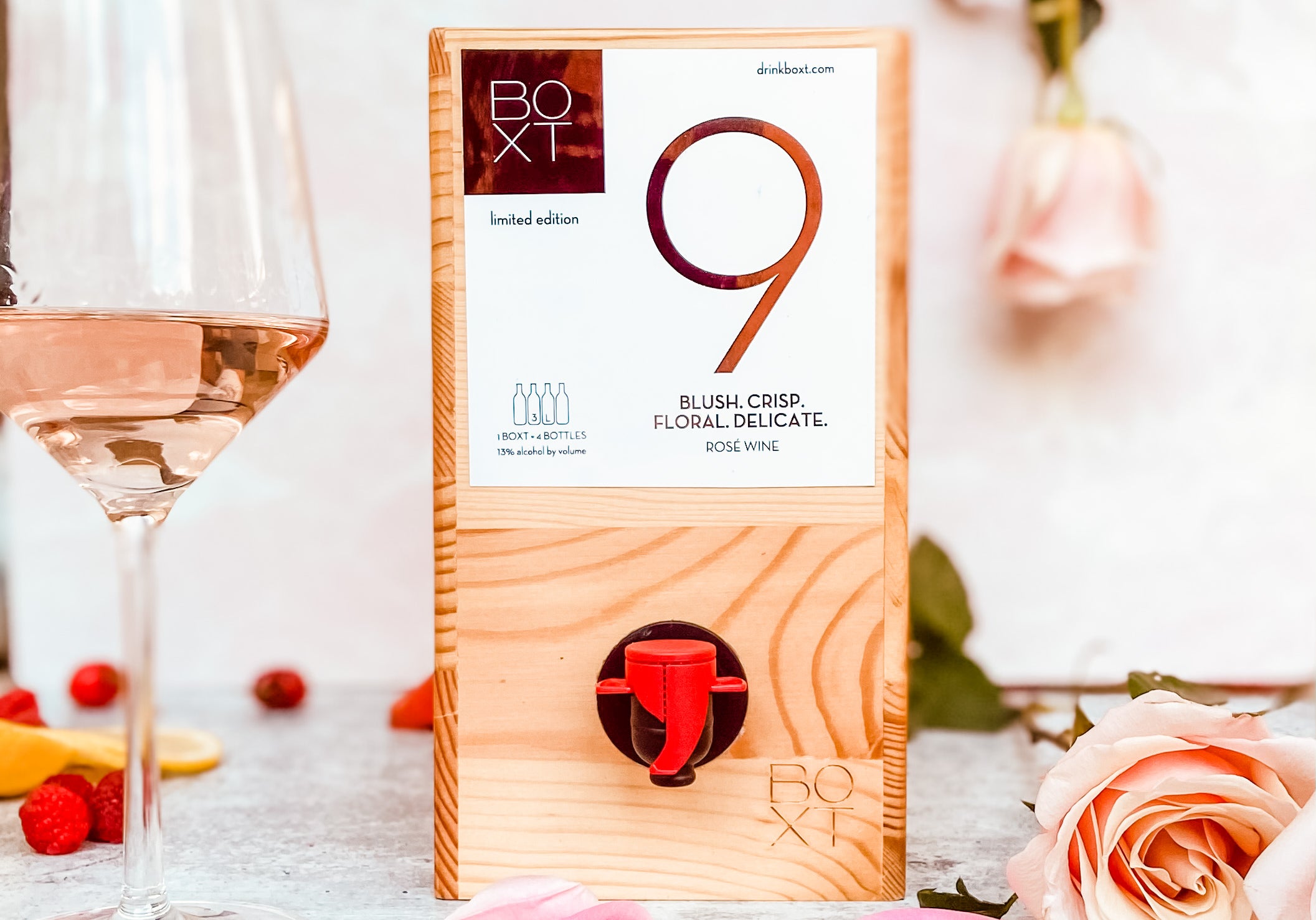 what is rose wine, BOXT Profile Nine rose of pinot noir