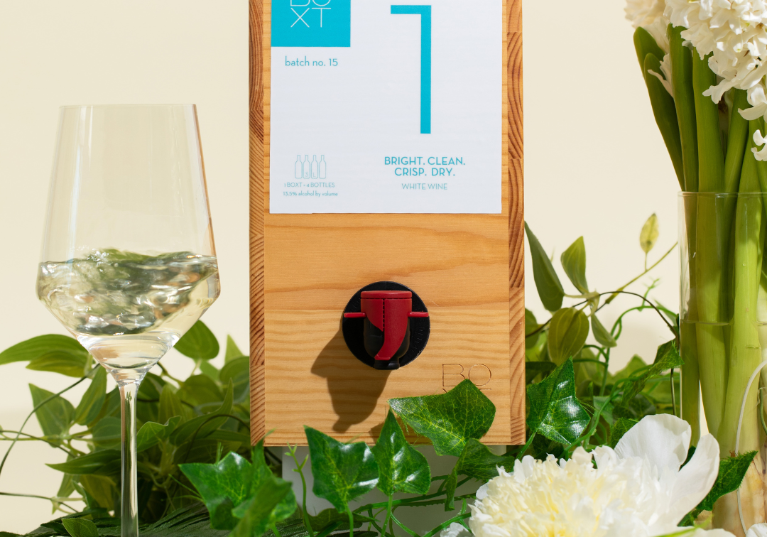 Eco-friendly sauvignon blanc wine from @drinkboxt